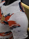 26-27 France White Blue Special Edition Player Version Training shirts