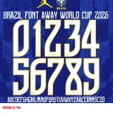26-27 Brazil Away Player Version Soccer Jersey
