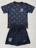 26-27 USA Away Kids Soccer Jersey