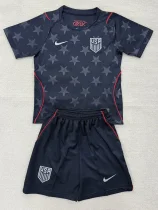 26-27 USA Away Kids Soccer Jersey