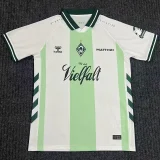 26-27 Werder Bremen White Green Fans Soccer Jersey