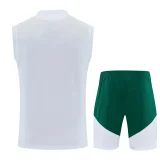26-27 Italy White Tank top and shorts suit