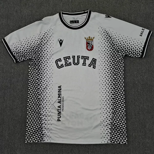 25-26 AD Ceuta FC Home Fans Soccer Jersey