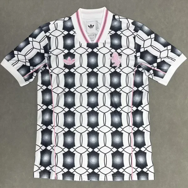 25-26 JUV Black White Casual Edition Fans Training shirts