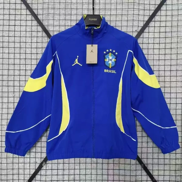 26-27 Brazil Blue Windbreaker