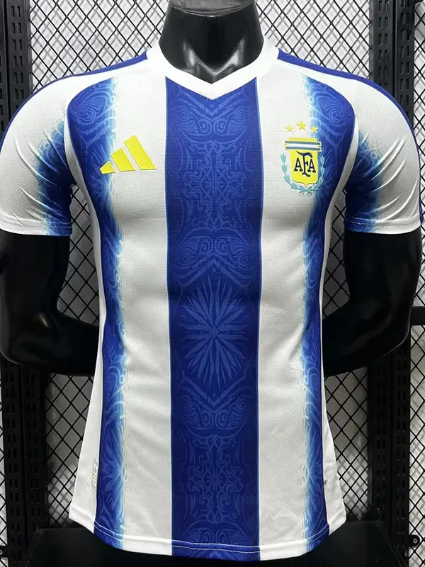 26-27 Argentina Blue White Special Edition Player Version Training shirts (黄标)