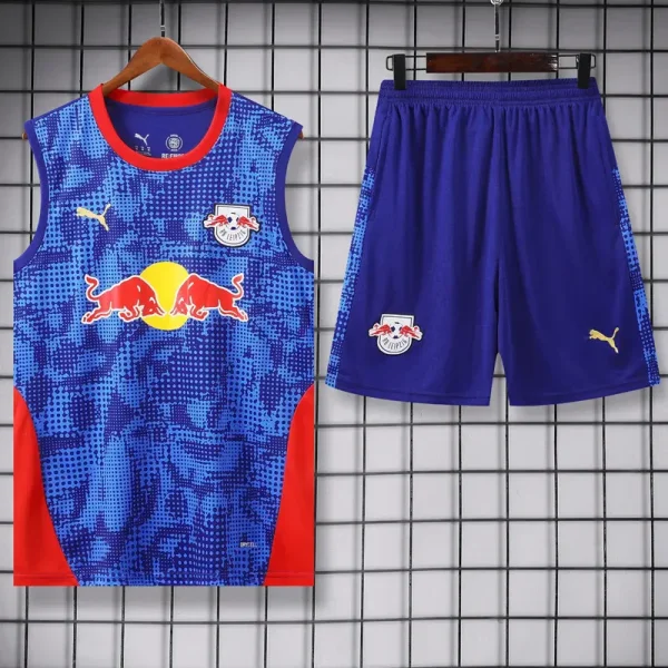  25-26 RB Leipzig Blue Tank top and shorts suit
