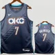 5-26 OKC Thunder HOLMGREN #7 Gray City Edition Top Quality Hot Pressing NBA Jersey