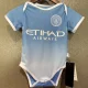 26-27 Man City Home Baby Infant Crawl Suit