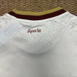 26-27 Spain Away Fans Soccer Jersey