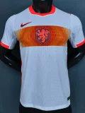 26-27 Netherlands Away Player Version Soccer Jersey