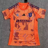  25-26 Universidad De Chile Away Women Soccer Jersey (女)