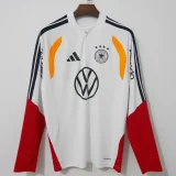 26-27 Germany White Top Half Pull Tracksuit (半拉上衣)