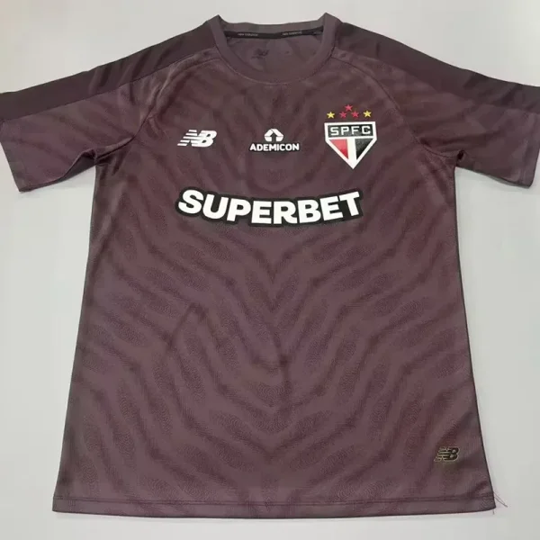 26-27 Sao Paulo Brown Training shirts