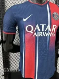 25-26 PSG Special Edition Blue Player Version Training shirts