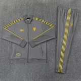 26-27 Man Utd Gray Jacket Tracksuit