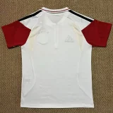 26-27 Germany White Polo Short Sleeve (半拉链)