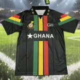 6-27 Ghana Black Fans Training shirts (有领)前三色