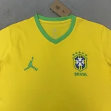 26-27 Brazil Yellow Special Edition Training shirts (JD标)