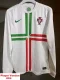 2012 Portugal Away Player Version 长袖球员 Long Sleeve Retro Soccer Jersey