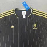 25-26 Mexico Black Casual Edition Fans Training shirts