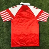 1992 Denmark Home Retro Soccer Jersey