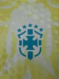 26-27 Brazil Yellow Special Edition Player Version Training shirts (逗号)