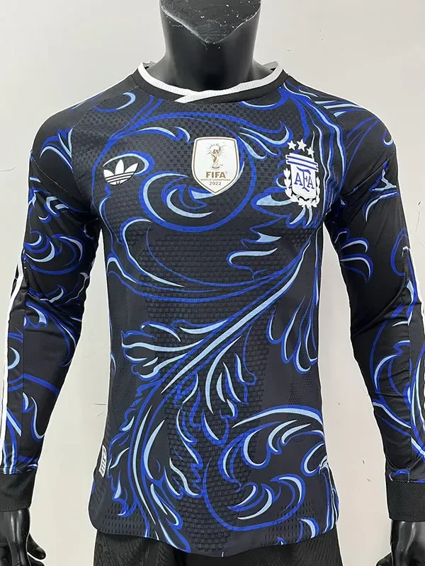 26-27 Argentina Away Long Sleeve Player Version Soccer Jersey (长袖球员)