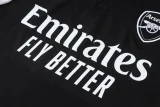 26-27 ARS Black Half Pull Tracksuit #B26030(半拉链)