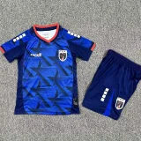 26-27 Cape Verde Home Kids Soccer Jersey