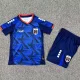 26-27 Cape Verde Home Kids Soccer Jersey