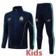  25-26 Marseille Royal blue Kids Jacket Tracksuit #E25240(童装)