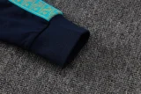  25-26 Marseille Royal blue Kids Jacket Tracksuit #E25240(童装)