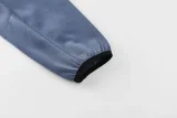 26-27 PSG Grey Blue Hoodie Jacket Tracksuit #01