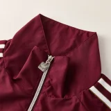 26-27 ARS Brown Red Half Pull Windbreaker (半拉风衣)