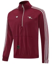 26-27 ARS Brown Red Half Pull Windbreaker (半拉风衣)