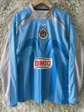 2006-2007 Chivas Guadalajara Blue Goalkeeper Long Sleeve Soccer Jersey (长袖)