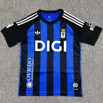 25-26 Real Oviedo Blue Special Edition Fans Soccer Jersey (复古章)