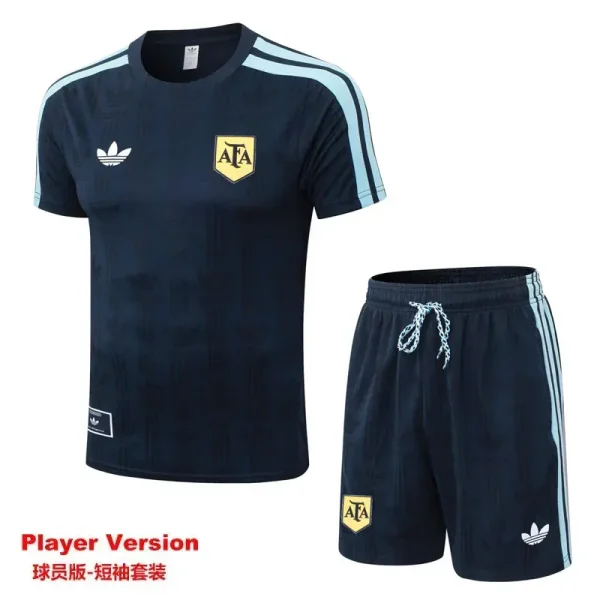 26-27 Argentina Royal blue Player Version Training Short Suit (球员短套装
