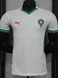24-25 Morocco Away Player Version Soccer Jersey (带气吼)