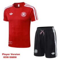 26-27 Germany Red Player Version Training Short Suit (球员短套装)