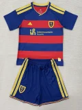 26-27 Real Salt Lake Home Kids Soccer Jersey