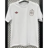 T293 Spain White High Quality Casual T-Shirt