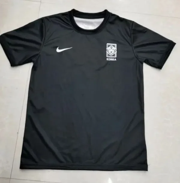 26-27 Korea Black Training Shirts
