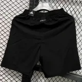 D334 AD Black Casual Short Pants