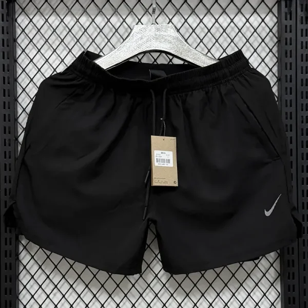 D1105 NK Black Casual Short Pants