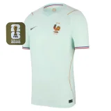 26-27 France Away 1:1 Fans Soccer Jersey (Right-Arm Patch)