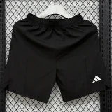 D334 AD Black Casual Short Pants
