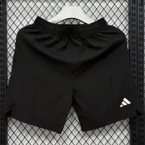 D334 AD Black Casual Short Pants