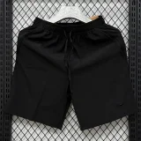 D707 NK Black Casual Short Pants